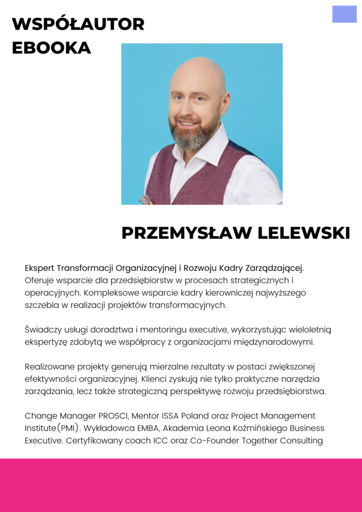 Przemysław Lelewski współautor ebooka Przemysław Lelewski współautor ebooka